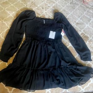 1.State Black Dress